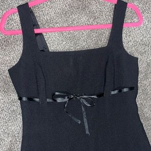 BeBe, black (inner lined) dress, black, size 6